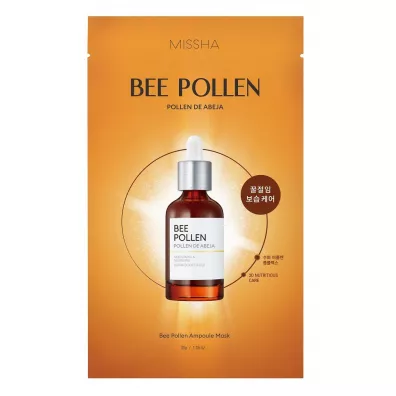 Missha Bee Pollen Ampouler Mask odywcza maska do twarzy w pachcie 30 g