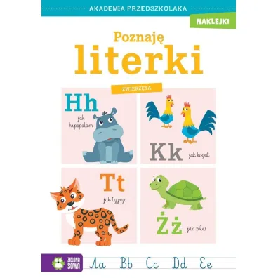 Akademia przedszkolaka. Poznaj� literki. Zwierz�ta