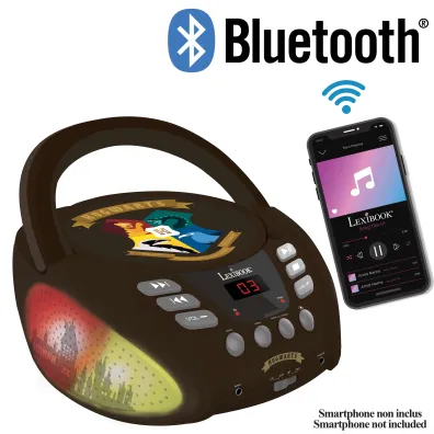 Odtwarzacz CD Bluetooth Harry Potter z efektami �wietlnymi RCD109HP