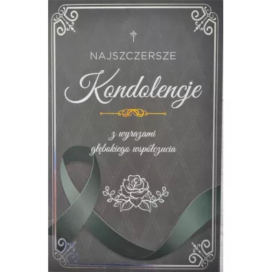 Yeku Karnet Kondolencje 2K - 048