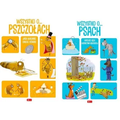 Pakiet Wszystko o...: Wszystko o pszczo�ach, Wszystko o psach