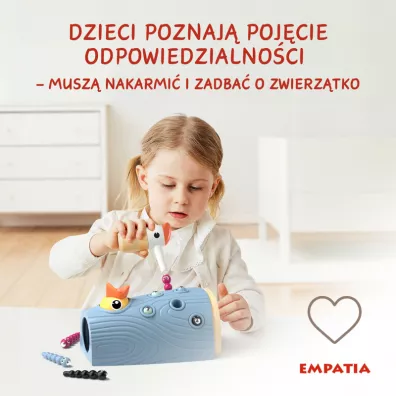 Gra zr�czno�ciowa Nakarm Ptaszka Z�ap Robaczka – 24 m+ Top Bright