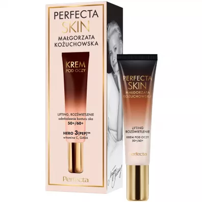 Perfecta Skin Ma�gorzata Ko�uchowska krem pod oczy 50+/60+ z peptydami, witamin� C, erytrytolem i prebiotykami 15 ml