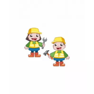 Marioinex Mini Waffle Budowniczy Blister May