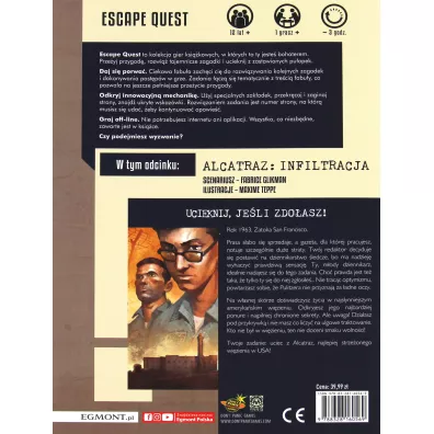 Escape Quest Alcatraz: infiltracja