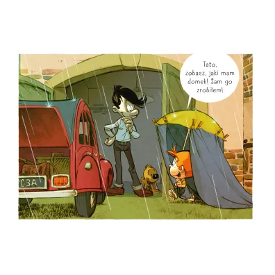 M�j pierwszy komiks 5+ Domki. Ma�y Pty� i Bill. Tom 3
