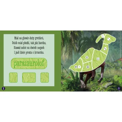 Naklejkowo Kids 3+ Dinozaury
