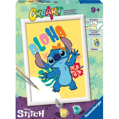 Malowanie po numerach CreArt - Disney Stitch Ravensburger