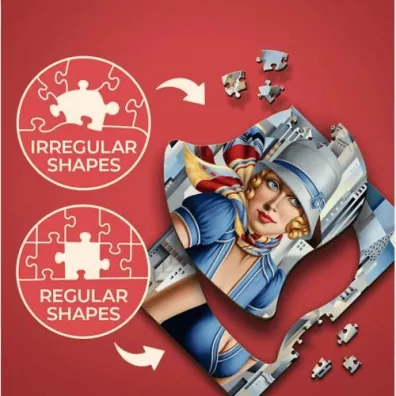 Puzzle drewniane 200 el. Lato w Mie�cie Trefl