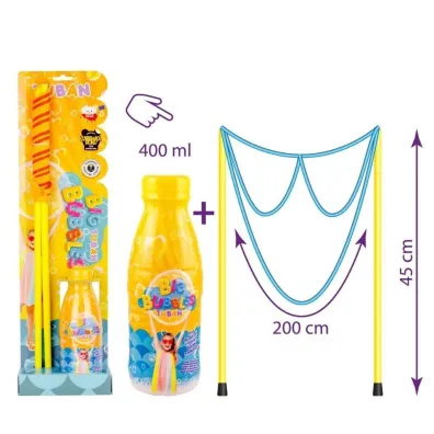 Sznurek do baniek Okulary + 400ml p�ynTUBAN