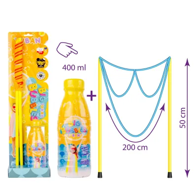 Sznurek do baniek Okulary + 400ml p�ynTUBAN