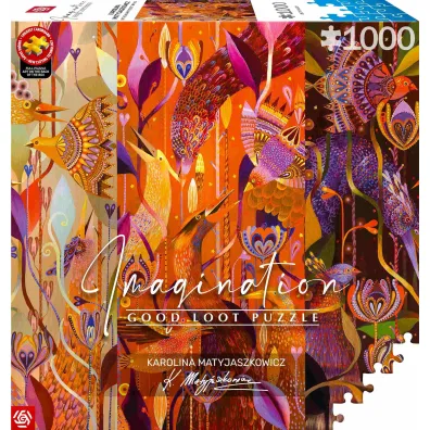 Puzzle 1000 Imagination Karolina Matyjaszkowicz W Ptasim G�szczu Tryptyk Good Loot