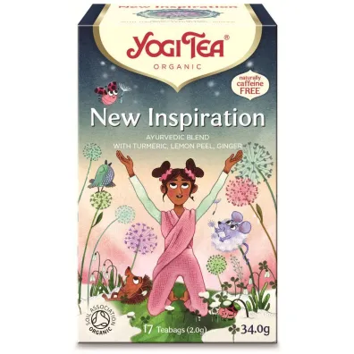 Yogi Tea Herbatka new inspiration 17 x 2 g Bio
