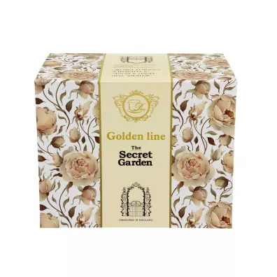 Duo Sp. z o.o. Porcelanowy kubek na stopce English Roses White 530 ml