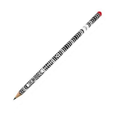 Ołówek Szkolny Trójkątny Hb Black & White