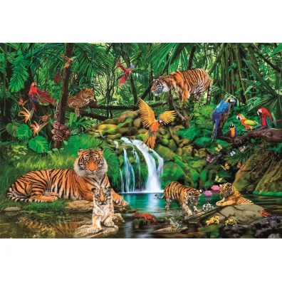 Puzzle 300 el. Super The Jungle Retreat Clementoni