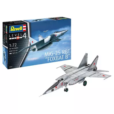 Samolot 1:72 03878 MIG-25 RBT REVELL