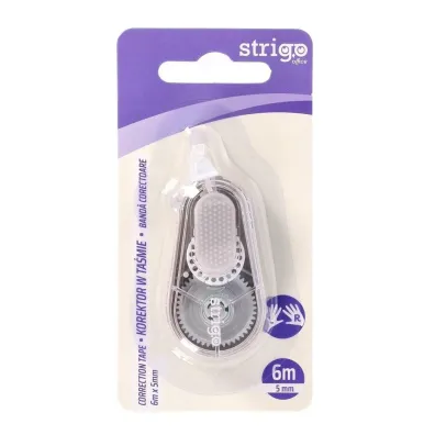Korektor w ta�mie 5mmx6m ��ty STRIGO