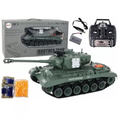 Czog Leopard R/C Armata 1:18 szary Leantoys