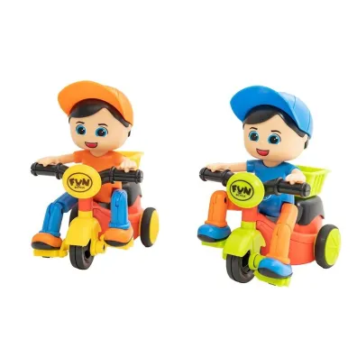 Ch�opczyk na rowerku pojazd dla malucha mix