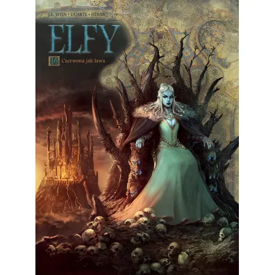 �wiat Akwilonu. Elfy. Czerwona jak lawa. Tom 16 - Jean-Luc Istin, Kyko Duarte, Nicolas Jarry