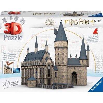 Puzzle 3D 540 el. Zamek Hogwarts Harry Potter Ravensburger