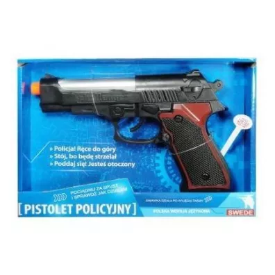 Pistolet policyjny z polskim moduem dwikowym Swede