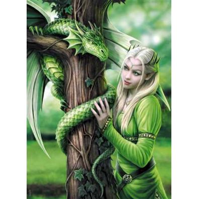 Puzzle 1000 el. Kindred Spirits Anne Stokes Clementoni