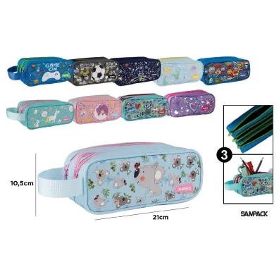 Sampack Pi�rnik trzykomorowy z uchwytem MIX