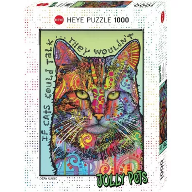 Puzzle 1000 el. Gdyby koty mog�y m�wi�, Jolly Pets Heye