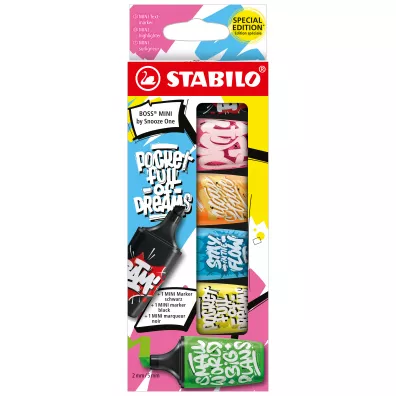 Stabilo Zakrelacz Boss Mini by Snooze One 6 szt.