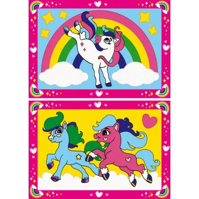 Malowanie po numerach CreArt - Fairy Ponies Ravensburger