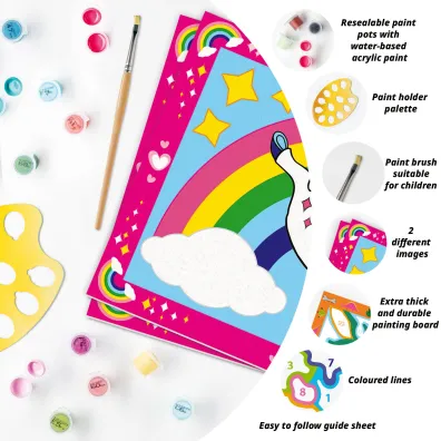 Malowanie po numerach CreArt - Fairy Ponies Ravensburger