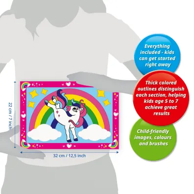 Malowanie po numerach CreArt - Fairy Ponies Ravensburger