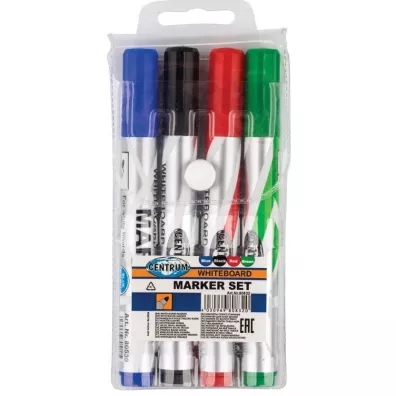 Panta Plast Zestaw marker�w tablicowych 4 szt.