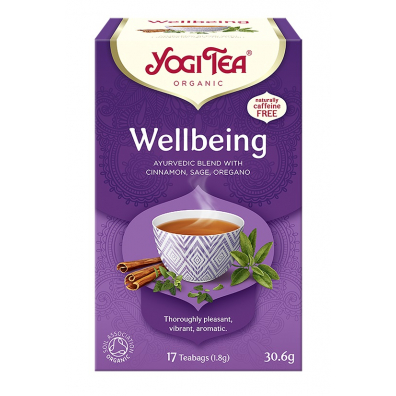 Yogi Tea Herbatka na dobre samopoczucie (wellbeing) 17 x 1,8 g Bio