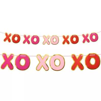 Godan Girlanda papierowa XOXO 200cm