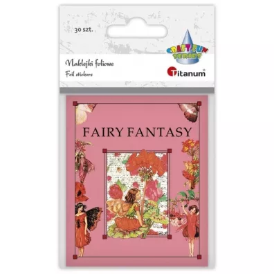 Titanum Naklejki foliowe Fairy Fantasy wr�ki r�owe 30 szt