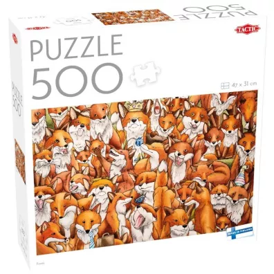 Puzzle 500 el. Lisy Tactic