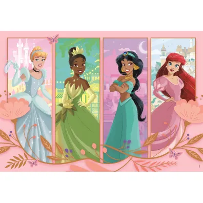 Puzzle 2x60 el. SuperColor. Princess Clementoni