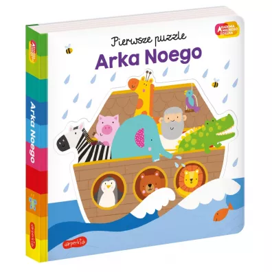 Arka Noego. Akademia Mdrego Dziecka. Pierwsze puzzle - Damien Barlow, Lisa  Barlow