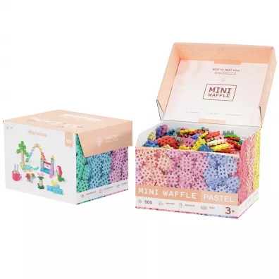 Mini Waffle Pastel 500 elementw