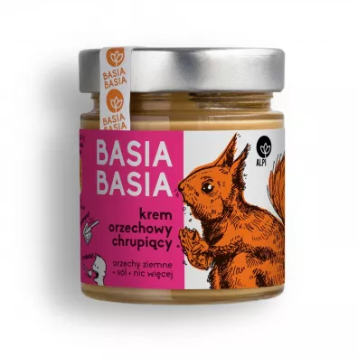 Basia Basia Krem orzechowy chrupi�cy 210 g