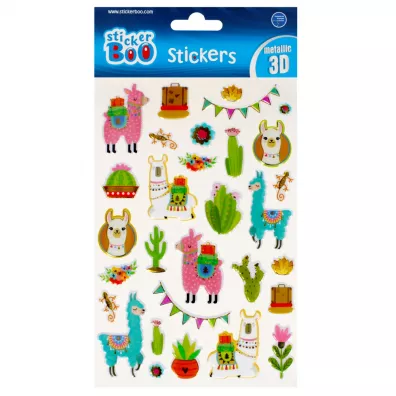 Sticker Boo Naklejki Lama