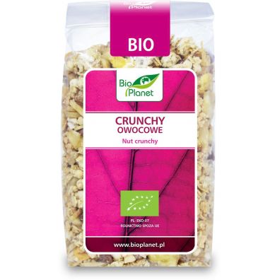 Bio Planet Crunchy niadaniowe owocowe 250 g Bio