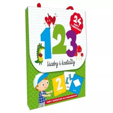 123 Liczby i kszta�ty. Karty edukacyjne dla najm�odszych