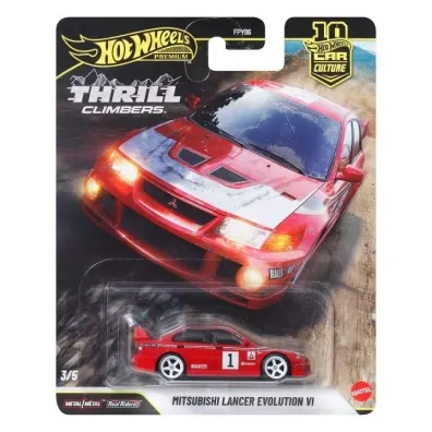 Hot Wheels Premium Kultowe auta Mitsubishi Lancer Mattel