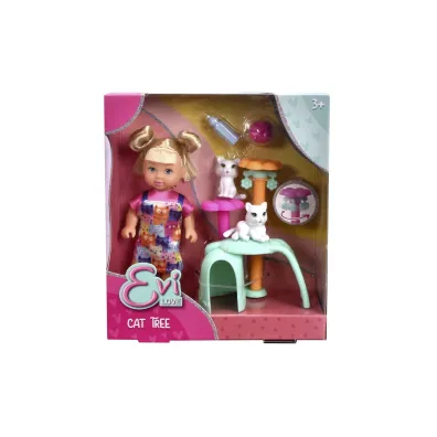 LALKA 12CM EVI AKC KOCI DRAPAK SIMBA WB6