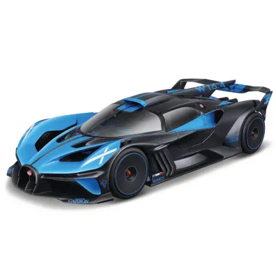 Bugatti Bolide metallic black-blue 1:18 BBURAGO