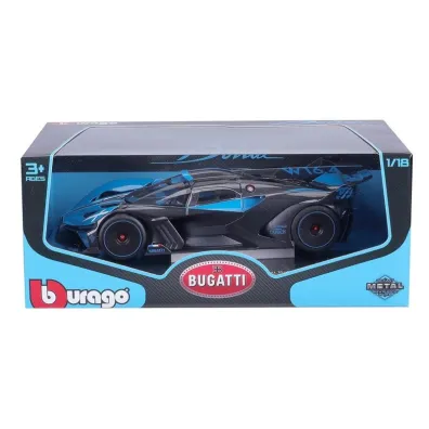 Bugatti Bolide metallic black-blue 1:18 BBURAGO